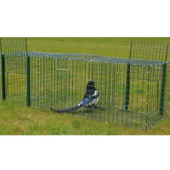 Piège à pie corbeau 3 compartiments 47x47x120cm* Best