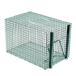 Piège à pie grillage soudé galvanisé individuel 21x31x21cm* Sale