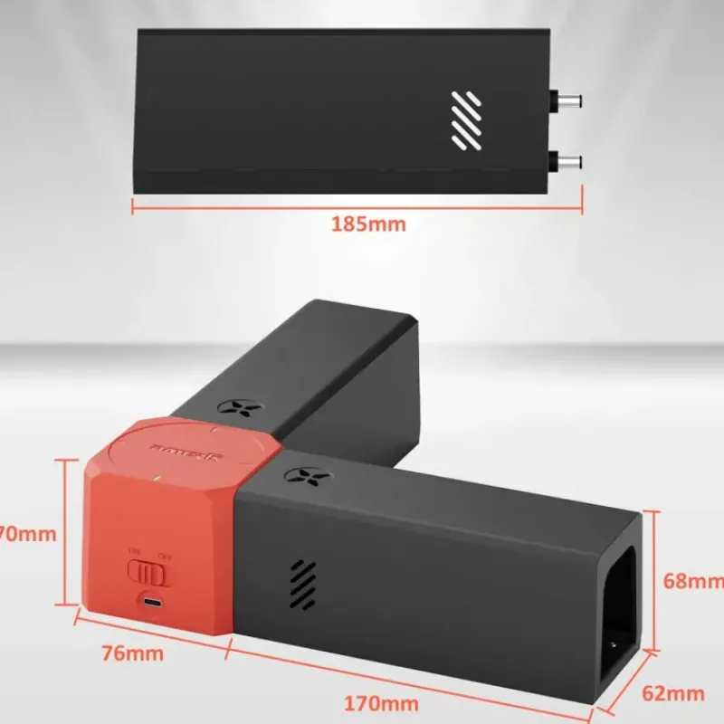 Piège à rongeurs d'angle électrique USB - 2 tunnels - 2000V* Best