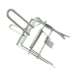 Piège à taupes en métal robuste - 21x11x11cm* New