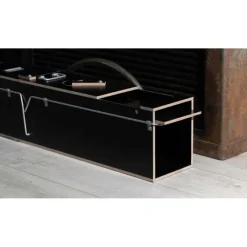 Piège boite à fauve bois 2 entrées ouverture 135x19x24* Hot