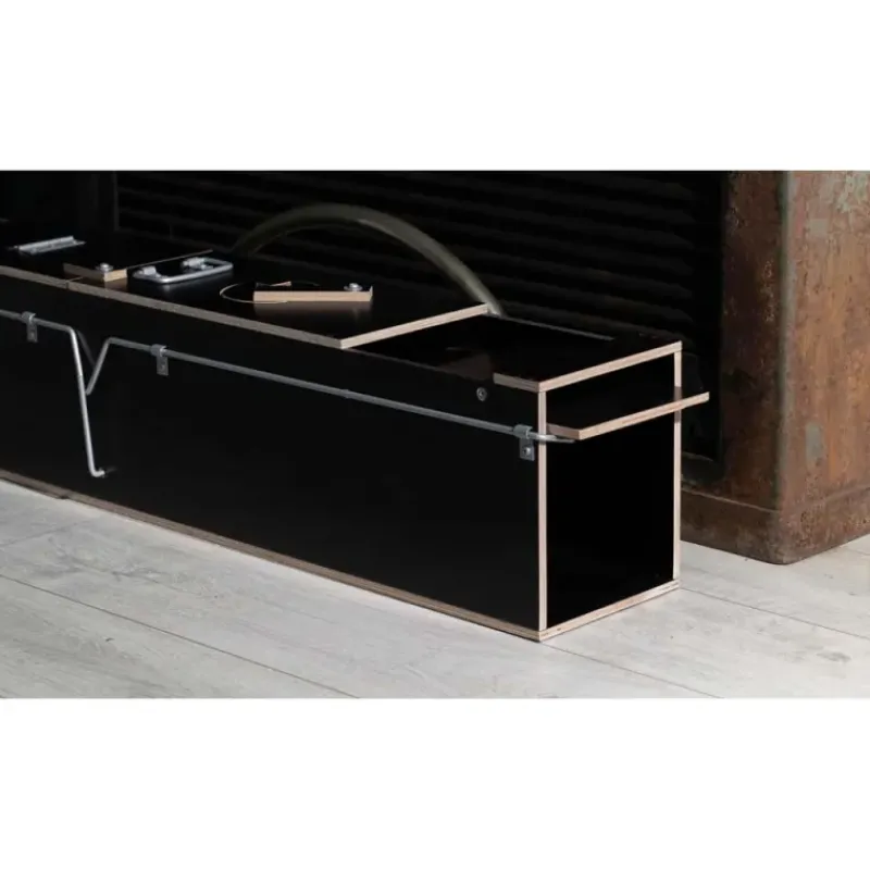 Piège boite à fauve bois 2 entrées ouverture 135x19x24* Hot