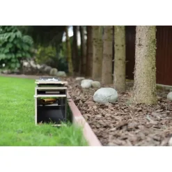 Piège boite à fauve bois 2 entrées ouverture 135x19x24* Hot