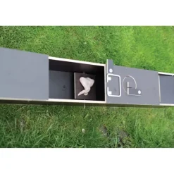 Piège boite à fauve bois 2 entrées ouverture 135x19x24* Hot