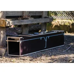 Piège boite à fauve bois 2 entrées ouverture 135x19x24* Hot