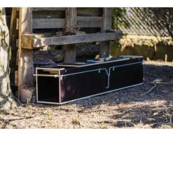 Piège boite à fauve bois 2 entrées ouverture 119x19x24* Outlet