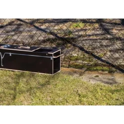 Piège boite à fauve bois 2 entrées ouverture 119x19x24* Outlet