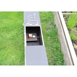 Piège boite à fauve bois 2 entrées ouverture 119x19x24* Outlet