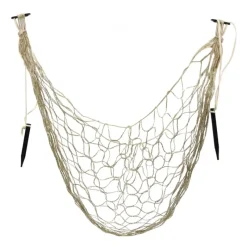 Piège bourse à lapin en lin 120 cm avec piquets de fixation* Discount