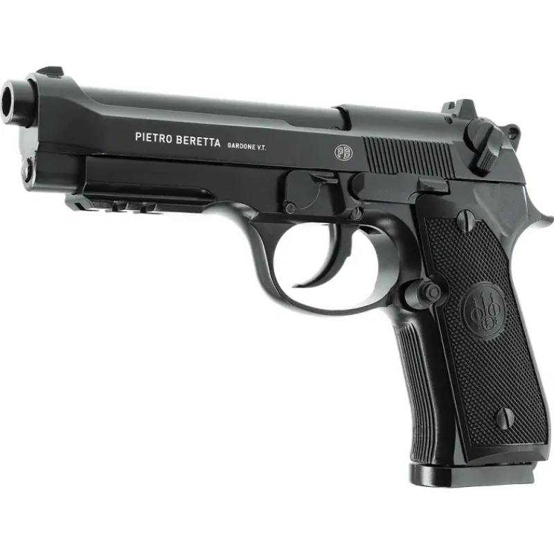 Pistolet CO2 M92 A1 auto 18 coups cal BB/4.5mm 3J 90m/s L215mm*Beretta Best