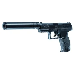 Pistolet PPQ Navy 14 coups +90 BBs 6mm Spring 0,5J + silencieux*Walther Clearance