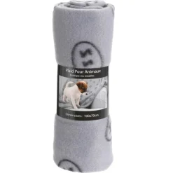 Plaid imprimé 100x70cm - Couverture décorative douce* New