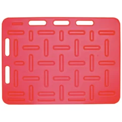 Plaque à porc PVC robuste rouge* Outlet