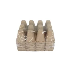 Plaques de semis biodégradables 12 alvéoles - 16x12x5 cm* New