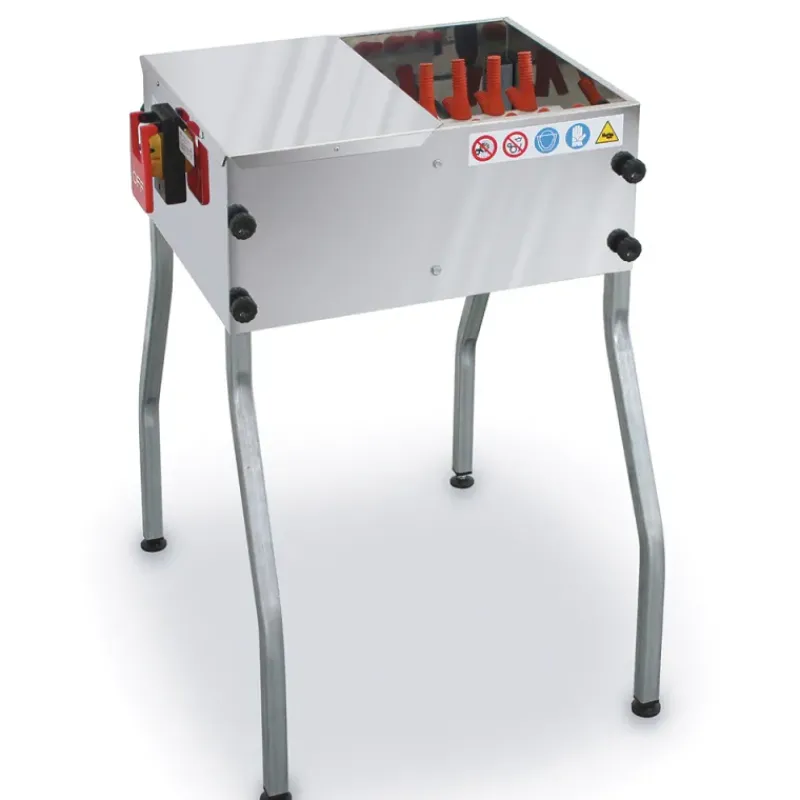 Plumeuse humide Piumina en inox 24 doigts – 40 volailles/h*River Systems New