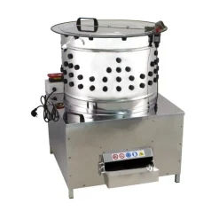 Plumeuse professionnelle Cylindra inox 144 doigts 0,75kW*River Systems