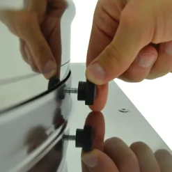 Plumeuse professionnelle Cylindra inox 144 doigts 0,75kW*River Systems