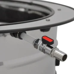 Plumeuse professionnelle Cylindra inox 144 doigts 0,75kW*River Systems