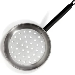 Poêle à marrons fond perforé manche long acier laminé Ø28cm*Vaello New