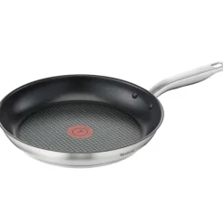 Poêle Virtuoso 250° revêtement antiadhésif acier inox noir Ø30 cm*Tefal Online
