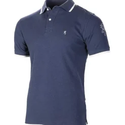 Polo Homme Ultra 79 ® - Bleu Coton Respirant*BROWNING