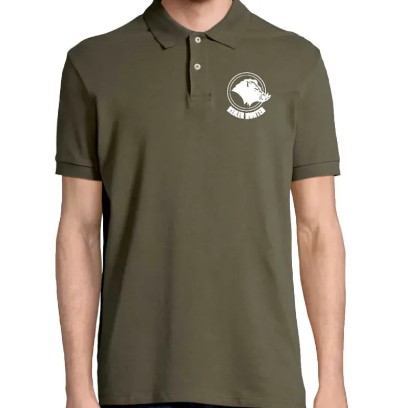 Polo kaki logo 2*Keiler Hunter Best