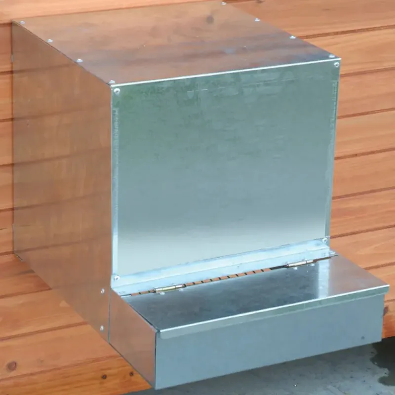 Pondoir galvanisé ramassage extérieur 1 case* Clearance