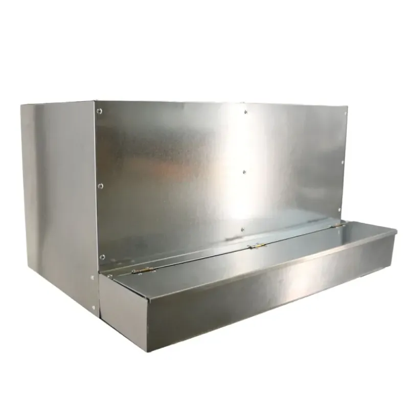 Pondoir galvanisé ramassage extérieur 2 cases* Hot