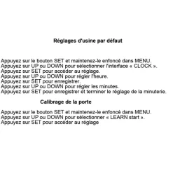 Portier automatique capteur de lumière programmable* Sale