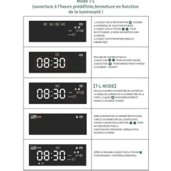 Portier automatique solaire télécommande et application Smartphone* Outlet