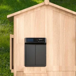 Portier automatique solaire télécommande et application Smartphone* Outlet