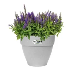 Pot de fleurs Ø30xH25cm en plastique recyclé - ® Gris*Elho Hot