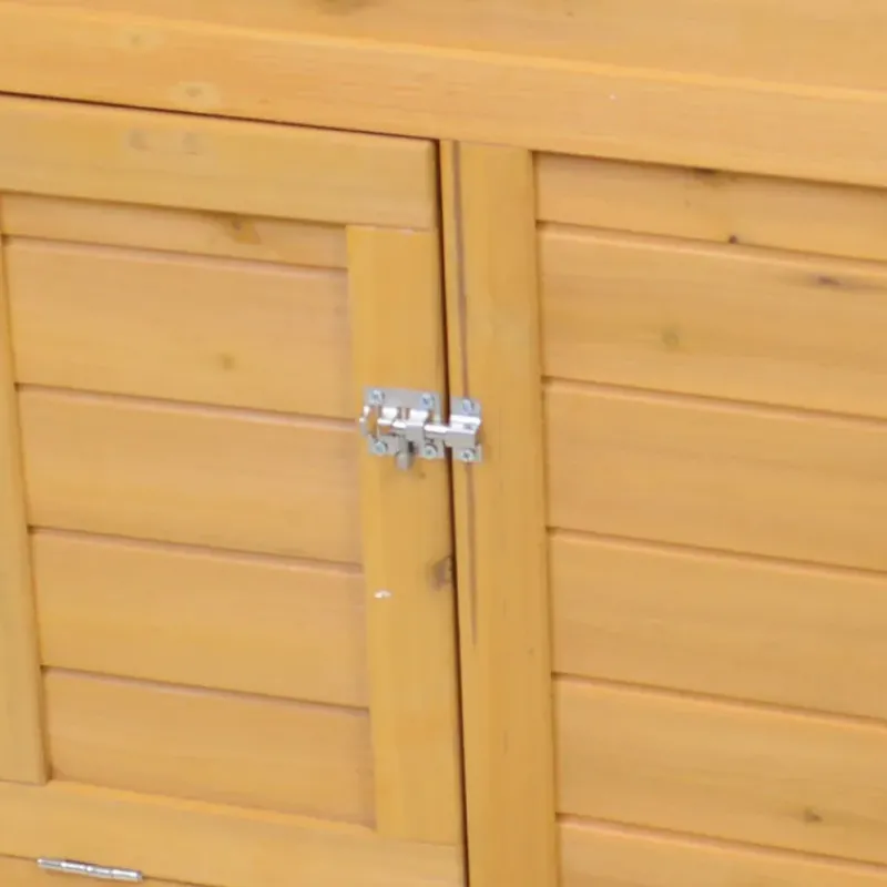 Poulailler bois Avistar 2 poules 80 X 47 X H 77 cm*Ducatillon Sale