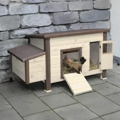 Poulailler chauffant et isolé avec thermostat 3 à 4 poules* Online