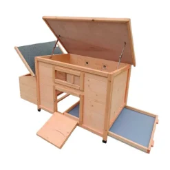 Poulailler en bois avec fenêtre toit en asphalte 3 poules* New