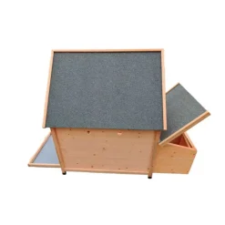 Poulailler en bois avec fenêtre toit en asphalte 3 poules* New