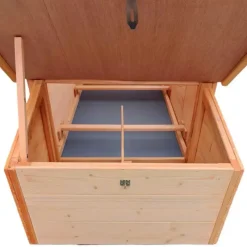 Poulailler en bois avec fenêtre toit en asphalte 3 poules* New