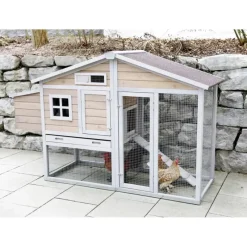 Poulailler "Grand luxe" avec renfort métallique*