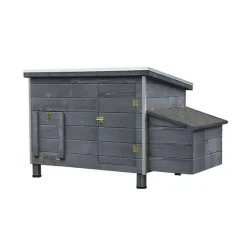 Poulailler Managua Stone bois et aluminium* Outlet