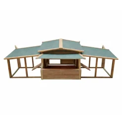 Poulailler Villa Cocotte en Pin Traité - Jusqu'à 4 Poules* Online