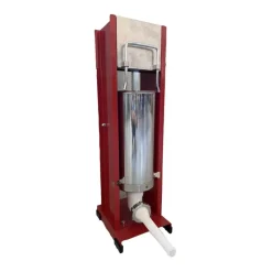 Poussoir à saucisses vertical ® 5L - Acier inoxydable - 4 entonnoirs*Reber Outlet