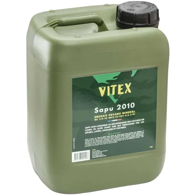 Protection des cultures Sapu 2010 5kg - Solution agricole pro*Vitex