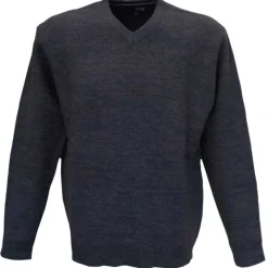 Pull col V Vernon Havane 63% acrylique 27% laine 10% nylon* Clearance