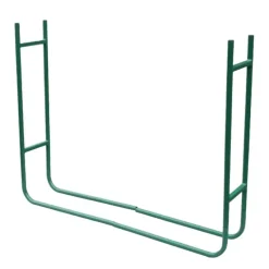 Range bûche métallique 120x90x20 cm - Support bois de chauffage*