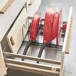 Range-Poêle et Couvercles*Pradel France New