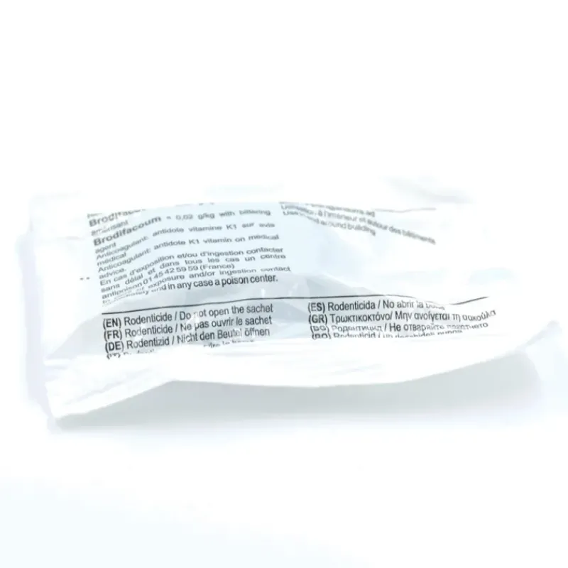 Raticide souricide bloc paraffiné brodifacum 300 g* New