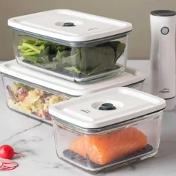 Récipient en Verre Smart 1500ml - - Hermétique & Multifonction*Lacor Discount