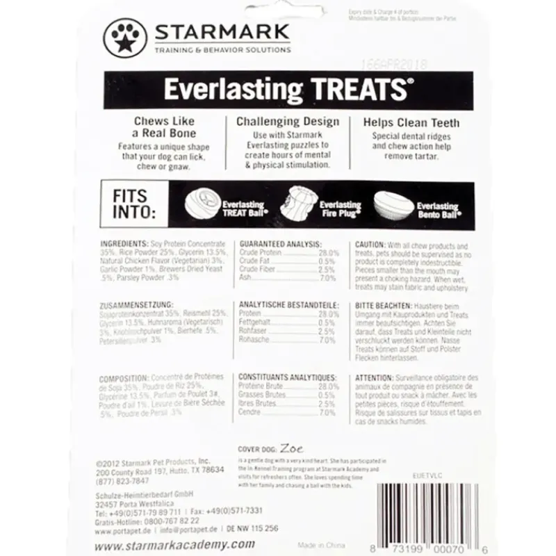 Recharge Friandise chien goût poulet Starmark treats 20g* Hot