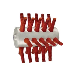 Rouleau aluminium 30 doigts pour plumeuse Piumina*River Systems Clearance