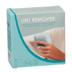 Rouleau anti-peluches électrique avec collecteur intégré*